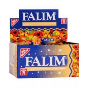 Falim Sugarless Plain Gum fruit