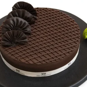 Bitter chocolate cake