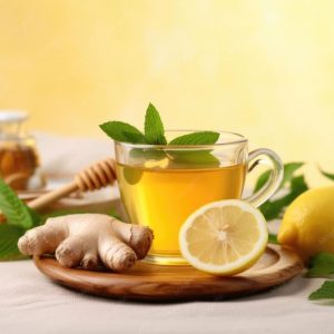 MINT LEMON GINGER TEA