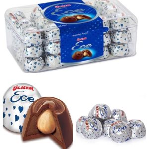 Ulker Ece Milk Chocolate Covered Whole Hazelnut 16.5oz