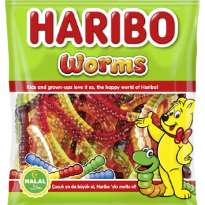 Haribo Worms 80G Halal