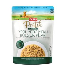 Yeşil mercimek bulgur pratik