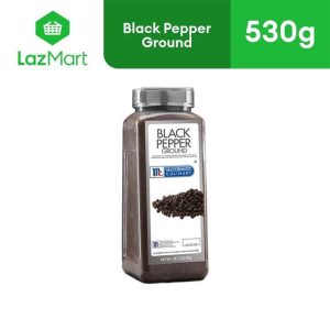 GROUND BLACK PEPPER PET 200GR