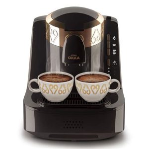 Arzum Okka Automatic Turkish Coffee Machine  120V  Black/Silver
