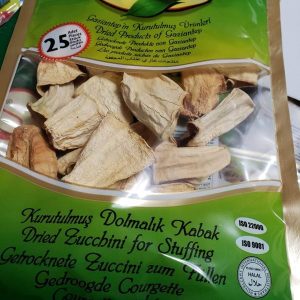 Oncu Dried Zucchini for Stuffing 25 Pcs