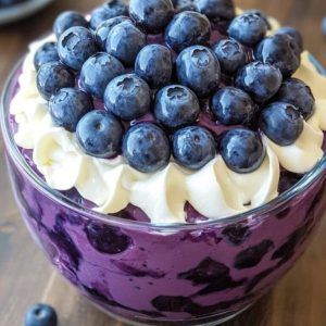 Blueberry jello