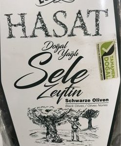 Ikram Hasat Sele Black Olives (1200 Gr)