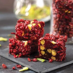 Pomegranate Turkish delight