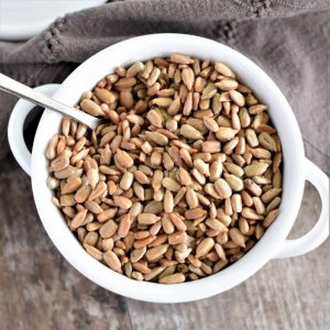 Roasted sunflower seeds