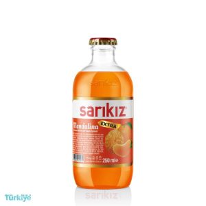 Sarikiz Turkish Mineral Water with Mandarin Flavored 200ml X 6 Packs - Halal