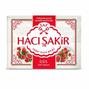 HACI SAKIR ROSE BATH SOAP (4 X 150g)