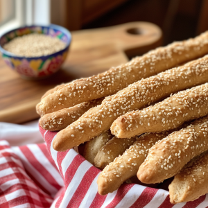 SESAME BREAD STICKS