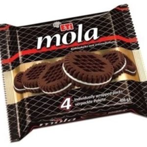 Eti Mola Cocoa Sandwich Cookies with Cream Filling - 4 Pack