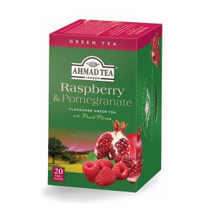 Ahmad Green Tea Raspberry and Pomegranate Flavored  20 Bg