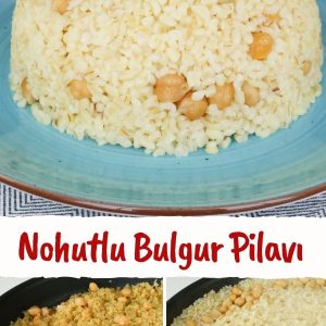 Nohutlu bulgur pratik