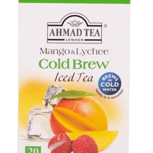 Ahmad Tea Mango and Lychee Iced Green Tea Cold Brew