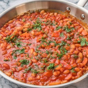 White Beans In Tomato Sauce