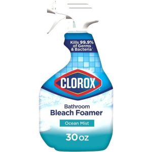 Clorox Bathroom Foamer with Bleach Original Scent Spray