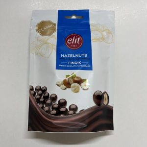 Elit Dark Chocolate Covered Hazelnuts - 4.4oz