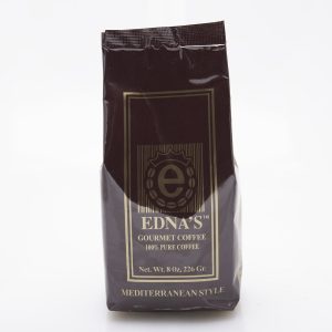 Edna S Gourmet Premium Ground Coffee - 8oz (Mediterranean Style)