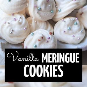 MERINGUE COOKIES