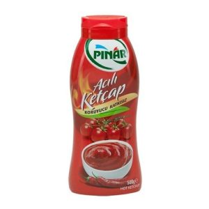 Pinar Spicy Ketchup Bottle 420 Gr