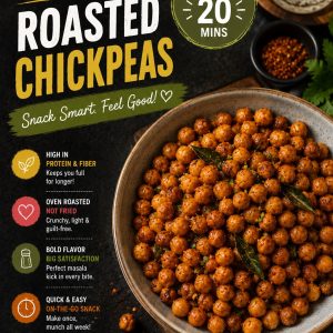 Double Roasted Chickpeas