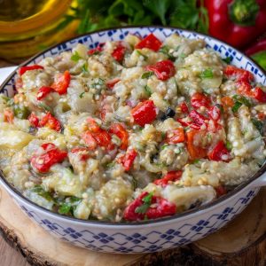 Patlican Salatasi - Eggplant Salad