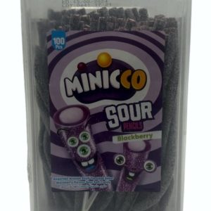 MINICCO SOUR BELT BLACKBERRY 200GR