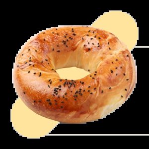 Soft bagel olive