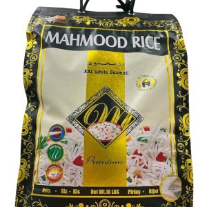 MAHMOOD - Sella White Basmati Rice Tasty |Extra Long| - Health & Rich Aroma Grains - Energy Production - Complex Carbohydrates Rice 10 Pound 158.73oz