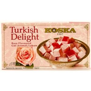 Koska Turkish Delight Lokum Rose 500 G